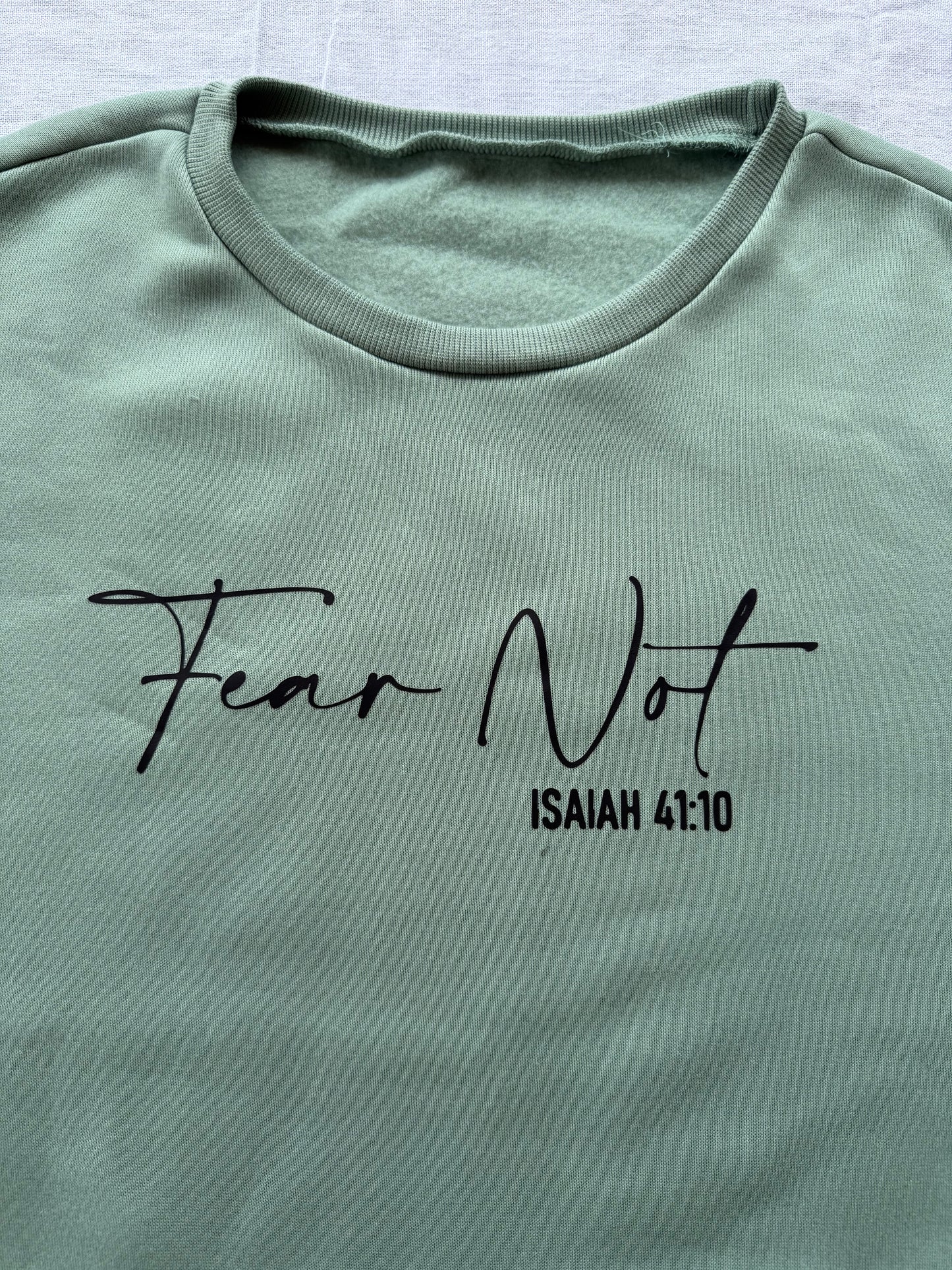 'Fear not' Sweatshirt